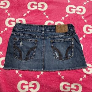 Vintage Hollister Denim Mini Skirt